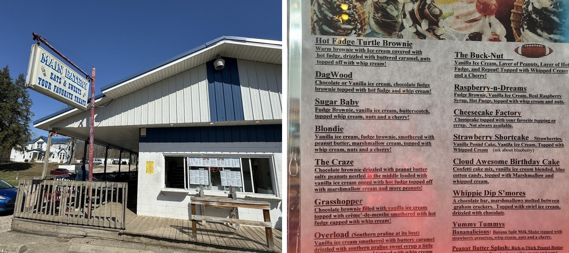 Main Eatery Menu